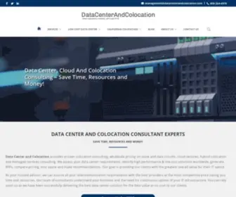 Datacenterandcolocation.com(Data Center Colocation) Screenshot