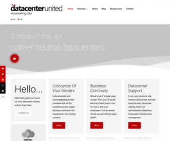 Datacenterunited.com(Datacenter United) Screenshot