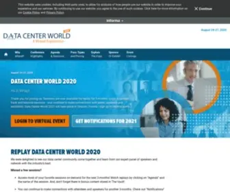Datacenterworld.com(Optimizing the data center) Screenshot
