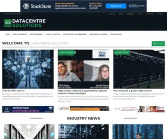 Datacentre.solutions(Data Centre Solutions) Screenshot