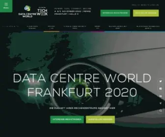 Datacentreworld.de(Data Centre World Frankfurt 2022) Screenshot