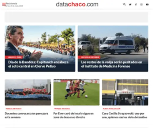Datachaco.com.ar(Datachaco) Screenshot