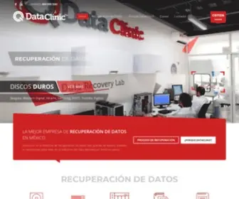 Dataclinic.com.mx(Recuperacion de Datos de Discos Duros) Screenshot