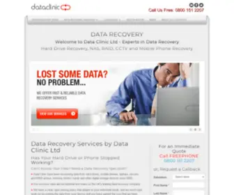 Dataclinic.com(Data Recovery from Hard Drives) Screenshot