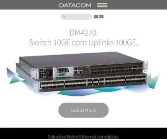 Datacom.com.br(Home) Screenshot