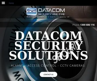 Datacomsecurityfire.com.au(Datacom Security Fire) Screenshot