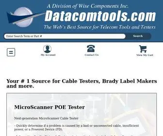 Datacomtools.com(Your source for Brady Label printers) Screenshot