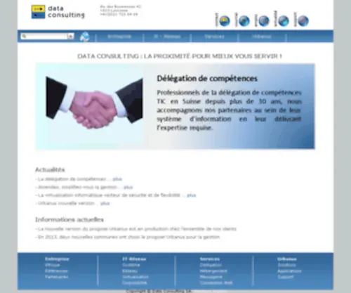 Dataconsulting.ch(Data Consulting) Screenshot