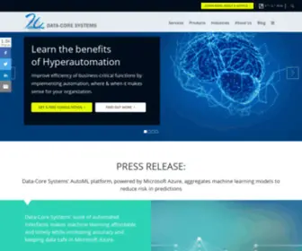 Datacoresystemsinc.com(Data-Core Systems) Screenshot
