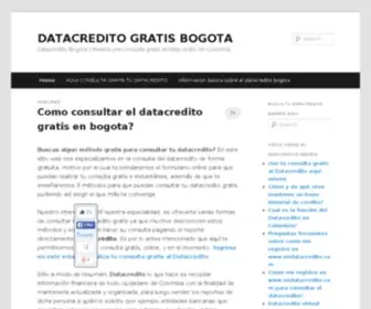 Datacreditobogota.co(DATACREDITO BOGOTA CO) Screenshot