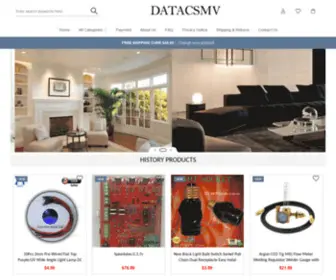 Datacsmv.com(Online Shopping Industrial Products) Screenshot