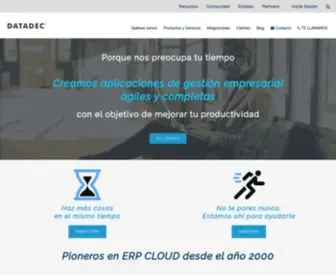Datadec.es(ERP CLOUD) Screenshot