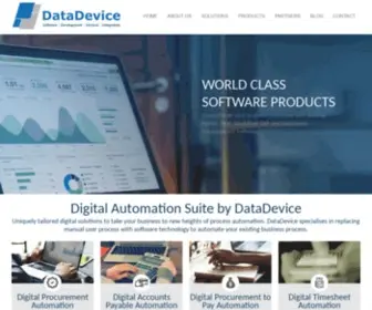 Datadevice.com.au(DataDevice DataDevice) Screenshot