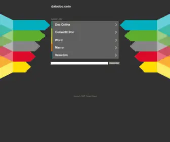 Datadoc.com(Data-Doc Electronics Inc) Screenshot
