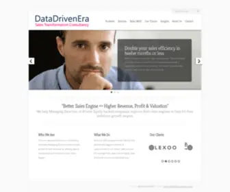 Datadrivenera.com(Data Driven Era) Screenshot