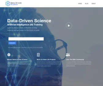 Datadrivenscience.com(Data-Driven Science) Screenshot