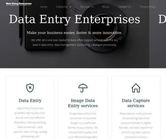 Dataentryenterprises.com(DataEntryEnterprises) Screenshot