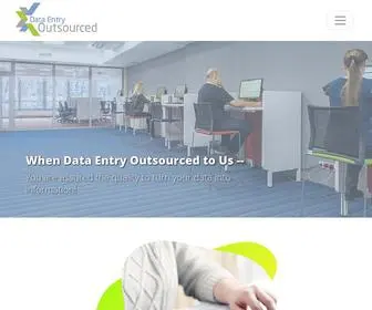 Dataentryoutsourced.com(Outsource Data Entry Services) Screenshot