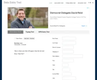 Dataentrytestonline.com(Dataentrytestonline) Screenshot