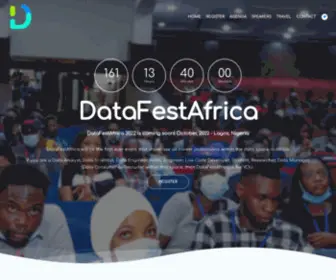 Datafestafrica.com(A festival of data enthusiasts sharing knowledge and innovation) Screenshot