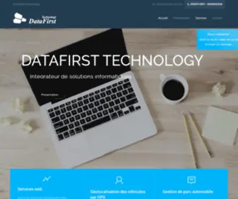 Datafirst-DZ.com(DataFirst Technology) Screenshot
