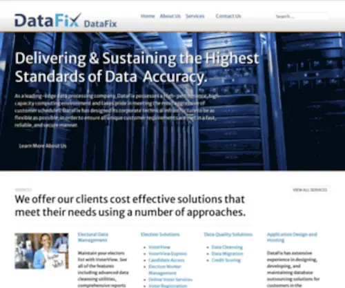 Datafix.com(DataFix Home) Screenshot