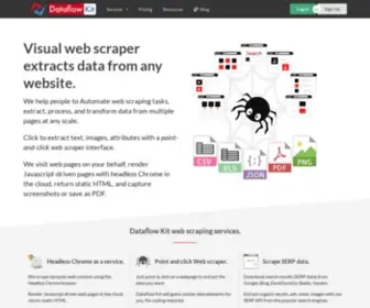 Dataflowkit.com(Dataflowkit) Screenshot