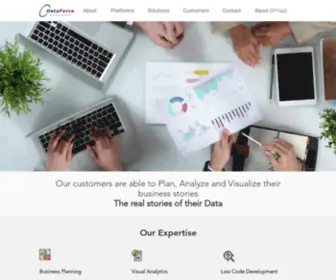 Dataforce-Solutions.com(Dataforce Ltd) Screenshot