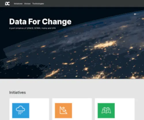 Dataforchange.in(Data For Change) Screenshot