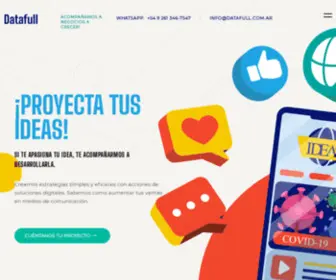 Datafull.com.ar(Diseño Web en Mendoza) Screenshot