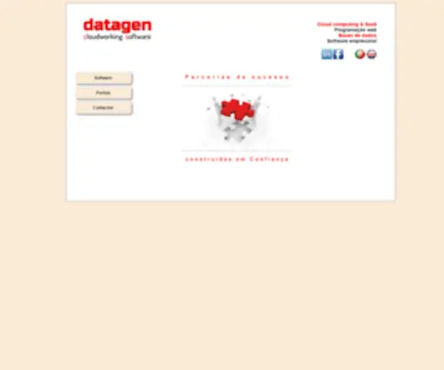 Datagen.eu(Cloud Computing & SaaS) Screenshot
