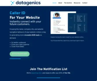 Datagenics.co(Datagenics) Screenshot