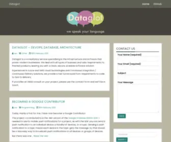 Dataglot.co.uk(We Speak Your Language) Screenshot