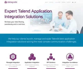 Datagrate.com(Essential Enterprise Application Integration Solutions) Screenshot