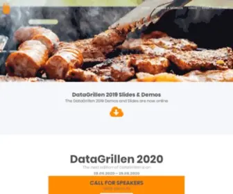 Datagrillen.com(Data, Bratwurst & Beer) Screenshot