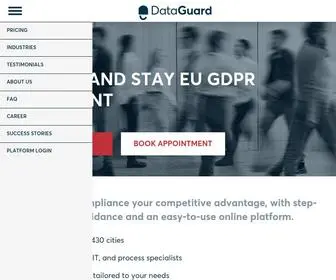 Dataguard.com(Data Privacy & Information Security) Screenshot