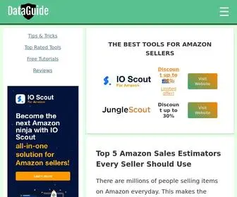 Dataguide.org(Best Amazon Product Research Guide 2020) Screenshot