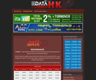 Datahk4D.xyz(Data Pengluaran HK) Screenshot