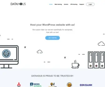 Datahous.com(Malaysia Affordable Wordpress & VPS Hosting) Screenshot