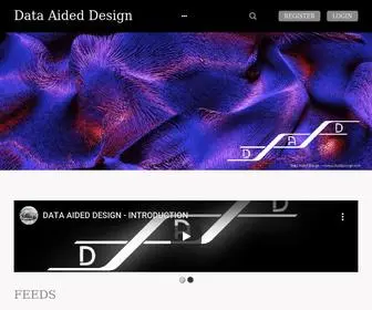 Dataidedesign.com(Data Aided Design) Screenshot