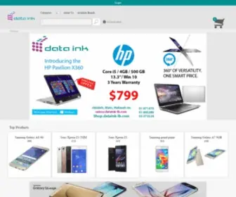 Dataink-LB.com(ShopInLeb) Screenshot