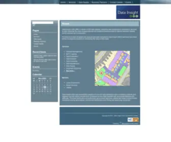 Datainsight.co.uk(Data Insight (GIS)) Screenshot