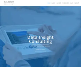 Datainsightco.com(Data Insight Consulting) Screenshot