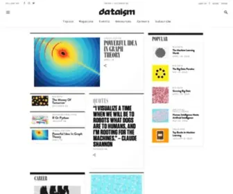 Dataismmag.com(Beauty In Numbers) Screenshot