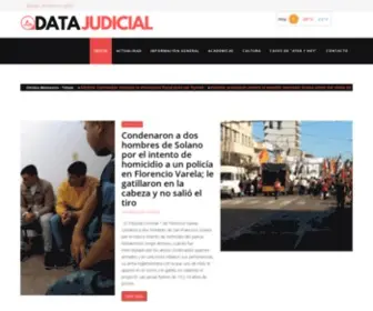 Datajudicial.com.ar(Data Judicial) Screenshot