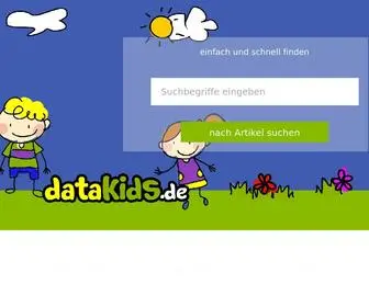 Datakids.de(Spielzeug & Spielsachen für Kinder) Screenshot