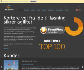 Datakomm.dk(Hjem) Screenshot