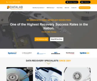 Datalabrecovery.com(DataLab Recovery) Screenshot