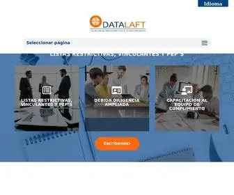 Datalaft.com(Listas Restrictivas y PEP's) Screenshot