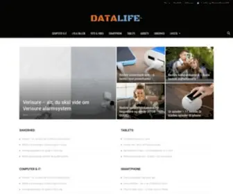 Datalife.dk(Digital online magasin) Screenshot